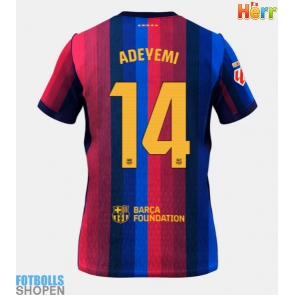 Billiga Barcelona Karim Adeyemi #14 Hemmatröja 2026-27 Kortärmad